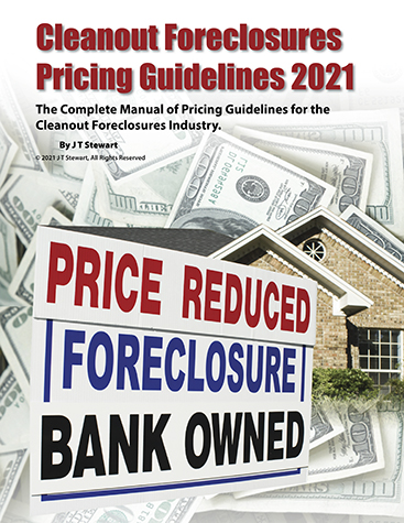 Cleanout Foreclosures Pricing Guidelines 2021